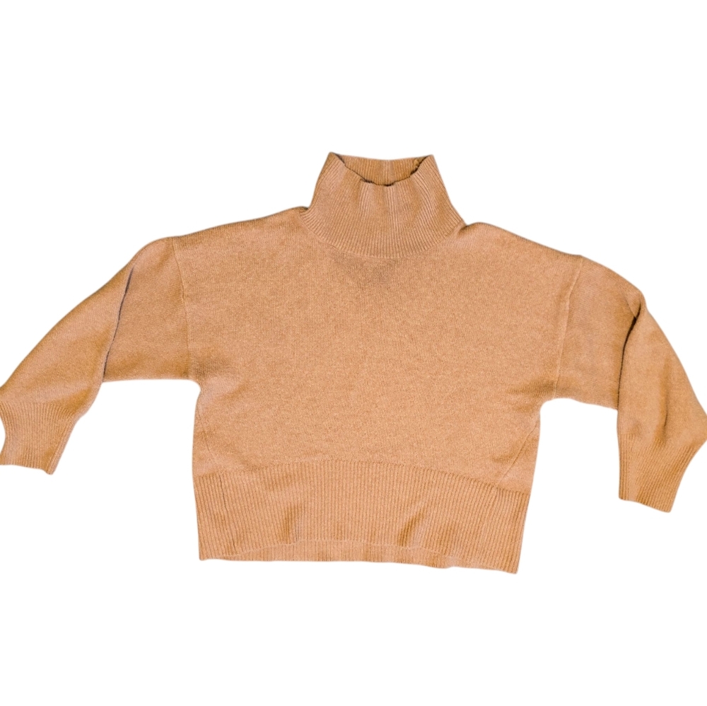 A New Day Camel Knit Sweater